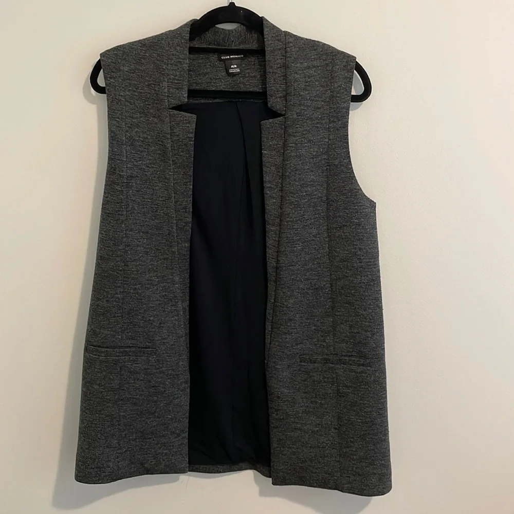 CLUB MONACO | EUC Grey vest - Picture 1 of 3